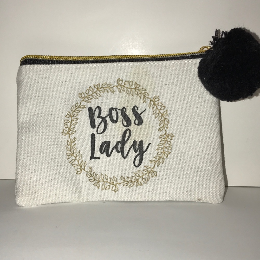 Small zipper pouch: “Boss Lady“